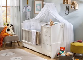 BABY COTTON Детская кровать-трансформер 2 20.24.1016.00 в Яровом - yarovoe.katalogmebeli.com | фото 1