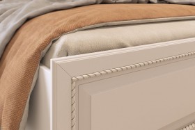Белла Кровать 1.6 комфорт белый/джелато софт в Яровом - yarovoe.katalogmebeli.com | фото 4