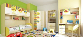 Детская комната Клаксон (Бежевый/корпус Клен) в Яровом - yarovoe.katalogmebeli.com | фото 5