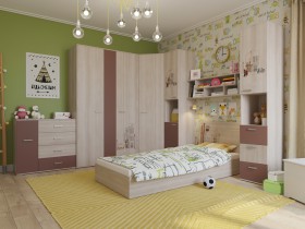 Детская комната Лимбо-1 в Яровом - yarovoe.katalogmebeli.com | фото 2