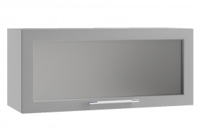 Гранд ПГС 800 Шкаф верхний горизонтальный со стеклом Крем в Яровом - yarovoe.katalogmebeli.com | фото