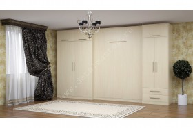 Комплект мебели со шкаф-кроватью трансформер Ратмир в Яровом - yarovoe.katalogmebeli.com | фото 2
