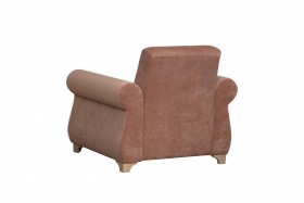 Кресло для отдыха "Порто" (велюр киви корица / микровельвет крем) в Яровом - yarovoe.katalogmebeli.com | фото 6