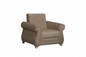 Кресло для отдыха "Порто" (велюр киви латте / микровельвет крем) в Яровом - yarovoe.katalogmebeli.com | фото