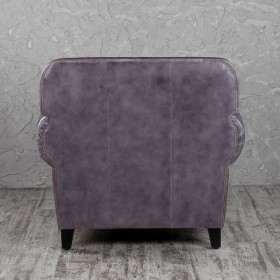 Кресло кожаное Элегант (Фиолетовый) в Яровом - yarovoe.katalogmebeli.com | фото 7