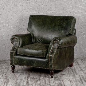 Кресло кожаное Лофт Аристократ (ширина 1070 мм) в Яровом - yarovoe.katalogmebeli.com | фото