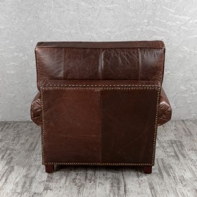 Кресло кожаное Лофт Аристократ (ширина 1100 мм) в Яровом - yarovoe.katalogmebeli.com | фото 7