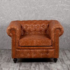 Кресло кожаное Лофт Честер (кожа буйвола) в Яровом - yarovoe.katalogmebeli.com | фото 7