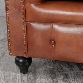 Кресло кожаное Лофт Честер (кожа) в Яровом - yarovoe.katalogmebeli.com | фото 5