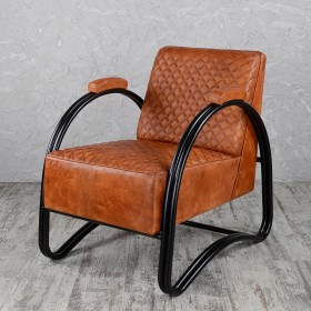 Кресло кожаное Лофт Стайл в Яровом - yarovoe.katalogmebeli.com | фото 1