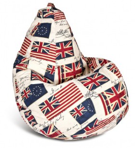Кресло-мешок Британский Флаг в Яровом - yarovoe.katalogmebeli.com | фото