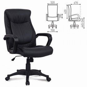 Кресло офисное BRABIX Enter EX-511 (черный) в Яровом - yarovoe.katalogmebeli.com | фото