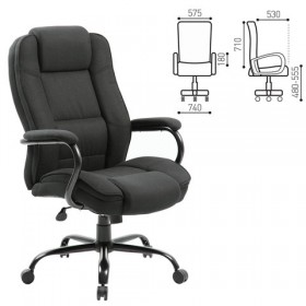 Кресло офисное BRABIX Heavy Duty HD-002 (ткань) в Яровом - yarovoe.katalogmebeli.com | фото
