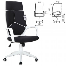 Кресло офисное BRABIX Prime EX-515 (черная ткань) в Яровом - yarovoe.katalogmebeli.com | фото