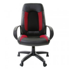 Кресло офисное BRABIX Strike EX-525 (черно-красный) в Яровом - yarovoe.katalogmebeli.com | фото 2
