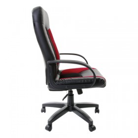 Кресло офисное BRABIX Strike EX-525 (черно-красный) в Яровом - yarovoe.katalogmebeli.com | фото 4