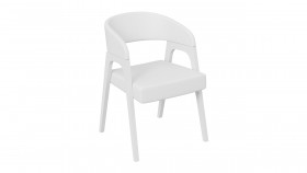 Кресло «Техас 1» (Белый матовый/Экокожа Белый №66) в Яровом - yarovoe.katalogmebeli.com | фото