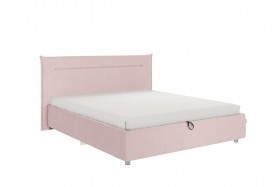 Кровать 1,6 Альба (Нежно-розовый велюр/под-мех) в Яровом - yarovoe.katalogmebeli.com | фото