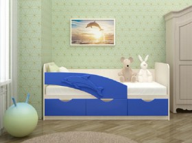Кровать детская 1,6м Дельфин (Розовый металлик) в Яровом - yarovoe.katalogmebeli.com | фото 7