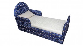 Кровать детская Соня (Печать Панда синий., 1 категория) в Яровом - yarovoe.katalogmebeli.com | фото