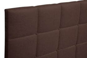 Кровать "Диана" ш. 1400 (Н=1010мм) (жаккард шоколад) в Яровом - yarovoe.katalogmebeli.com | фото 5
