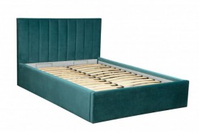 Кровать "Юнона" ш. 1600 (Н=1020мм) (ягуар океан) в Яровом - yarovoe.katalogmebeli.com | фото