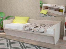 Кровать Зефир-1 в Яровом - yarovoe.katalogmebeli.com | фото