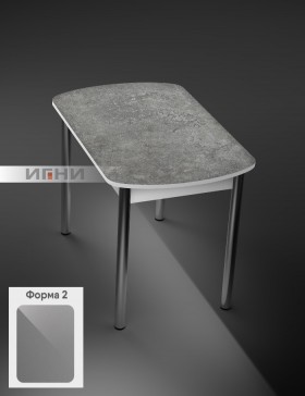Кухонный стол 1100*700/400 ф 2 Пластик, урбан серый в Яровом - yarovoe.katalogmebeli.com | фото