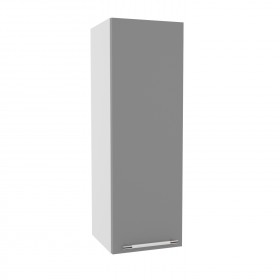 Лофт ВП 300 шкаф верхний высокий (Штукатурка белая/корпус Серый) в Яровом - yarovoe.katalogmebeli.com | фото