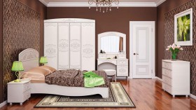 Модульная спальня Каролина в Яровом - yarovoe.katalogmebeli.com | фото