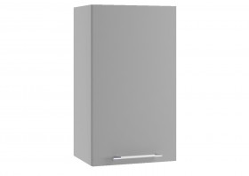 Монца ВП 400 шкаф верхний высокий (Белый софт/корпус Серый) в Яровом - yarovoe.katalogmebeli.com | фото