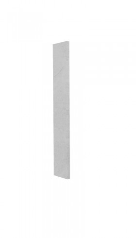 Панель торцевая (для шкафа верхнего торцевого) ПТ 400 Лофт (Штукатурка белая) в Яровом - yarovoe.katalogmebeli.com | фото