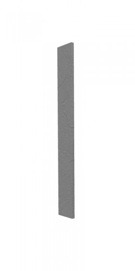 Панель торцевая (для шкафа верхнего торцевого высокого) ВПТ 400 Лофт (Штукатурка серая) в Яровом - yarovoe.katalogmebeli.com | фото