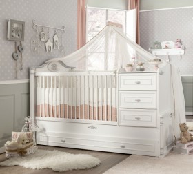 ROMANTIC BABY Детская кровать-трансформер 20.21.1015.00 в Яровом - yarovoe.katalogmebeli.com | фото 2
