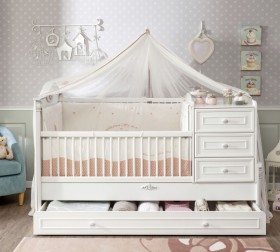 ROMANTIC BABY Детская кровать-трансформер 20.21.1015.00 в Яровом - yarovoe.katalogmebeli.com | фото 3
