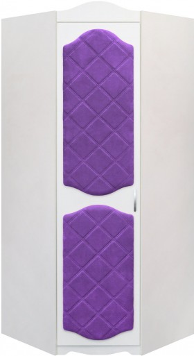 Шкаф угловой Иллюзия 32 Фиолетовый в Яровом - yarovoe.katalogmebeli.com | фото