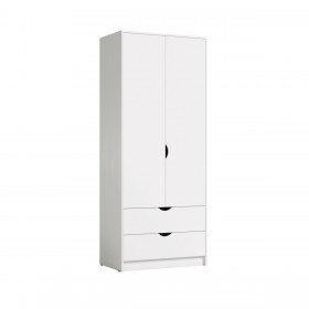 Шкаф для одежды 13.327 Уна (Белый) в Яровом - yarovoe.katalogmebeli.com | фото 1