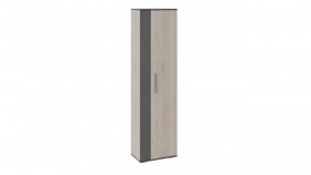 Шкаф для одежды «Нуар» тип 1 Фон серый/Дуб сонома в Яровом - yarovoe.katalogmebeli.com | фото
