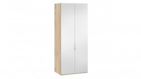 Шкаф для одежды с 2 зеркальными дверями «Эмбер» Яблоня Беллуно в Яровом - yarovoe.katalogmebeli.com | фото