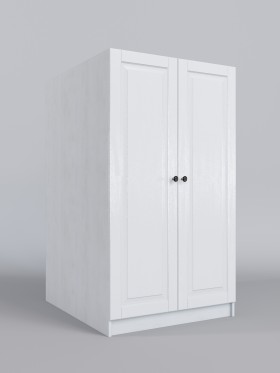 Шкаф под кровать второго яруса Классика (Белый/корпус Выбеленное дерево) в Яровом - yarovoe.katalogmebeli.com | фото