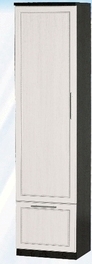 Шкаф средний с ящиком ДЛЯ ГОСТИНОЙ ШСЯ-450 Венге/Дуб выбеленный в Яровом - yarovoe.katalogmebeli.com | фото