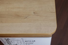 Стол с ящиками «Оксфорд» (Ривьера/Белый с рисунком) в Яровом - yarovoe.katalogmebeli.com | фото 12